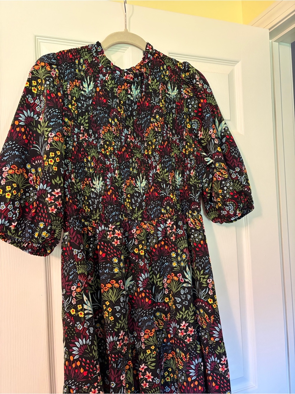 Baltic Born women’s smocked tiered floral dress